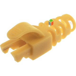 LINK US-6015 CAT5E Locking Plug Boots สีเหลือง 100 ตัว