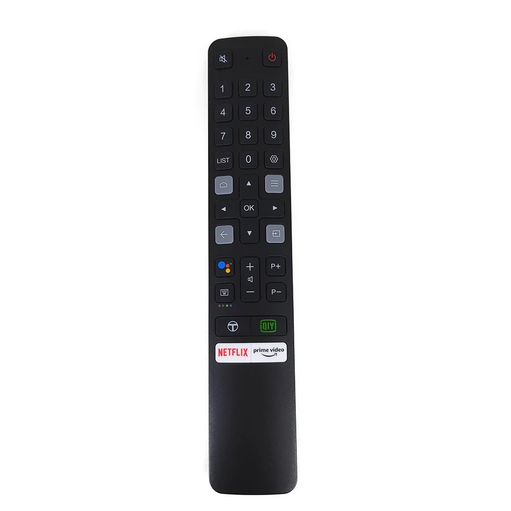 ใหม่ RC901V FMR6 สําหรับ TCL4K LED Android สมาร์ททีวีรีโมทคอนโทรล w/Netflix Youtube QIY 65P725 55C71