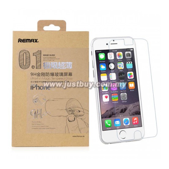 กระจกนิรภัย iPhone 6/6s Plus REMAX 0.1mm 9H
