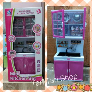 ชุดซิ้งล้างจาน+ตู้เก็บของ Mini Kitchen