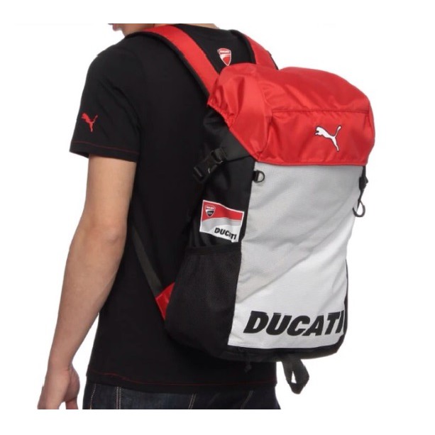 กระเป๋าเป้ Ducati Backpack ยี่ห้อ Puma กระเป๋าเป้สะพายหลังรถจักรยานยนต์ (ของใหม่) ส่งฟรีค่ะ