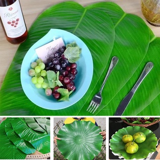 ใบตองปลอม  ใบตองเทียม ใบตองปลอม ใบตองเสมือนจริง ฺBanana Leaf