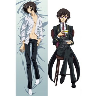 【พร้อมส่ง】ปลอกหมอนอิง ลาย Code Geass Lelouch Lamperouge Britannia Dakimakura Male Otaku ขนาด 50X150 ซม.