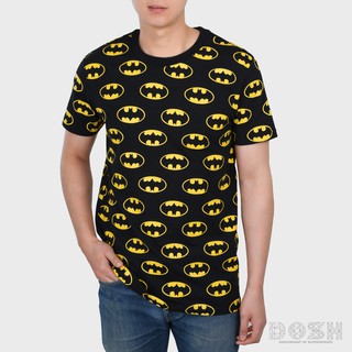 DOSH MENS T-SHIRTS BATMAN เสื้อยืดคอกลม แขนสั้น ผู้ชาย EBMT5033-BL