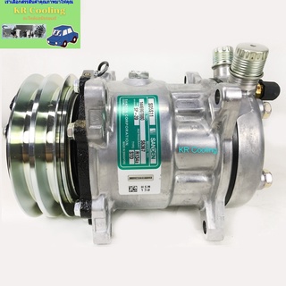 คอมแอร์ SD5-S11 (SD-507) 12V หัวแบบเตเปอร์และหัวแบบโอริง Compressor SD5-S11 (SD-507) 12V FLARE TYPE&amp;ORING TYPE ใหม่แท้มี