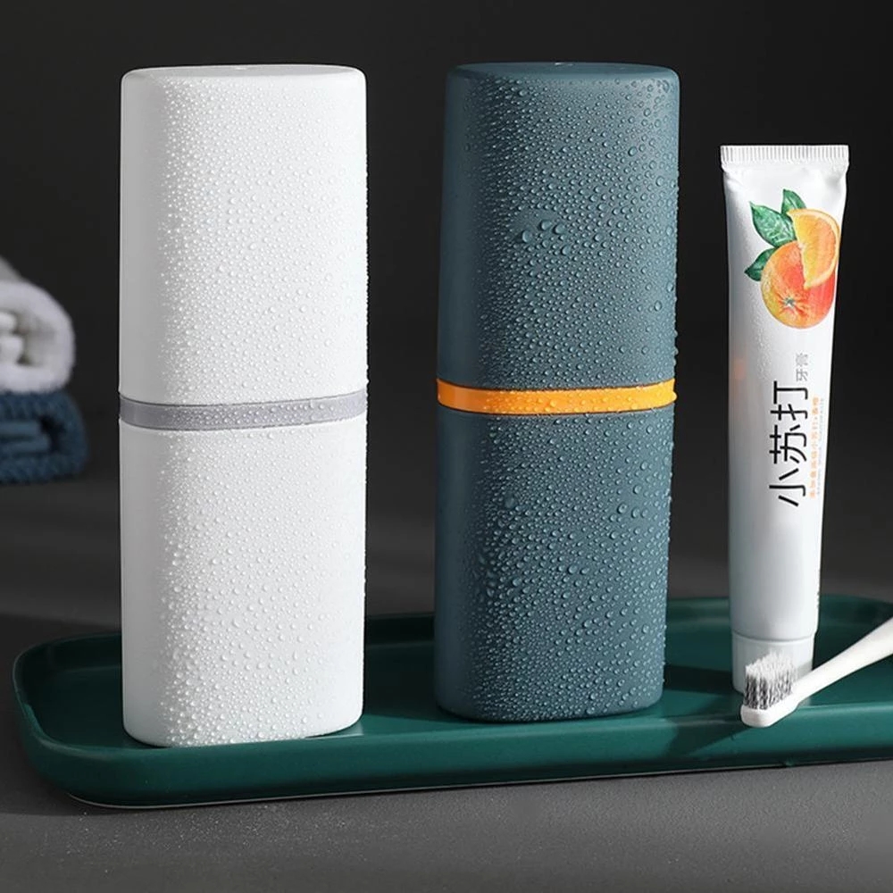 กล่องใส่แปรงสีฟันยาสีฟัน แบบพกพา - รูปที่ 2