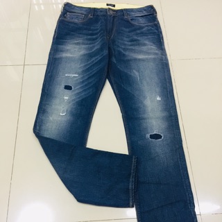 Armani Men’s Jeans สินค้าล้างสต็อค  ยีนส์ฟอก ผ้านิ่มใส่สบาย ผ้ายีนส์ยืด ขากระบอกเล็ก