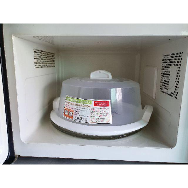 ชุดถาดอุ่นอาหาร ที่ครอบอาหารในไมโครเวฟ พร้อมฝาครอบ Ø 27.8 CM. - รูปที่ 3