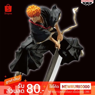 แท้/ญี่ปุ่น🇯🇵 ICHIGO KUROSAKI 2 BLEACH Soul Entered Figure Banpresto บลีชเทพมรณะ ฟิกเกอร์ อิจิโกะ