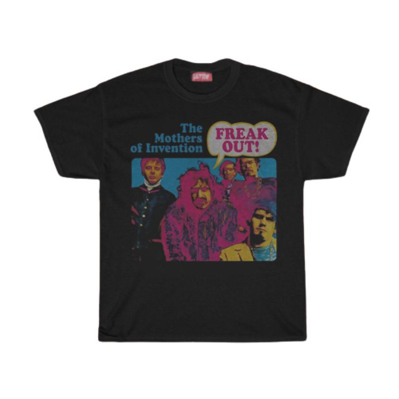 Kaos / เสื้อยืด / FRANK ZAPPA / KAOS BAND FRANK ZAPPA FREAK OUT THE MOTHERS OF INVENTION