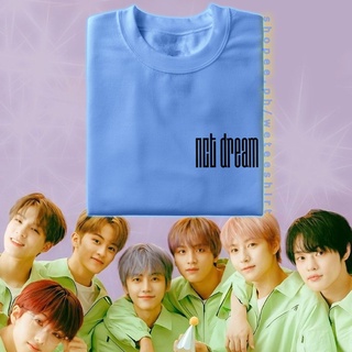 เสื้อยืดผ้าฝ้าย NCT Dream Shirt Outfit / เสื้อยืด Neo Culture Technology / NCTzens Merch - LIGHT BLUE SIDE PRINT