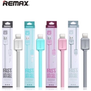 สายชาร์จ REMAX RC-008i Fast Data Cable For iphone สายชาร์จไอโฟน ยาว 1M(ของแท้ 100%)