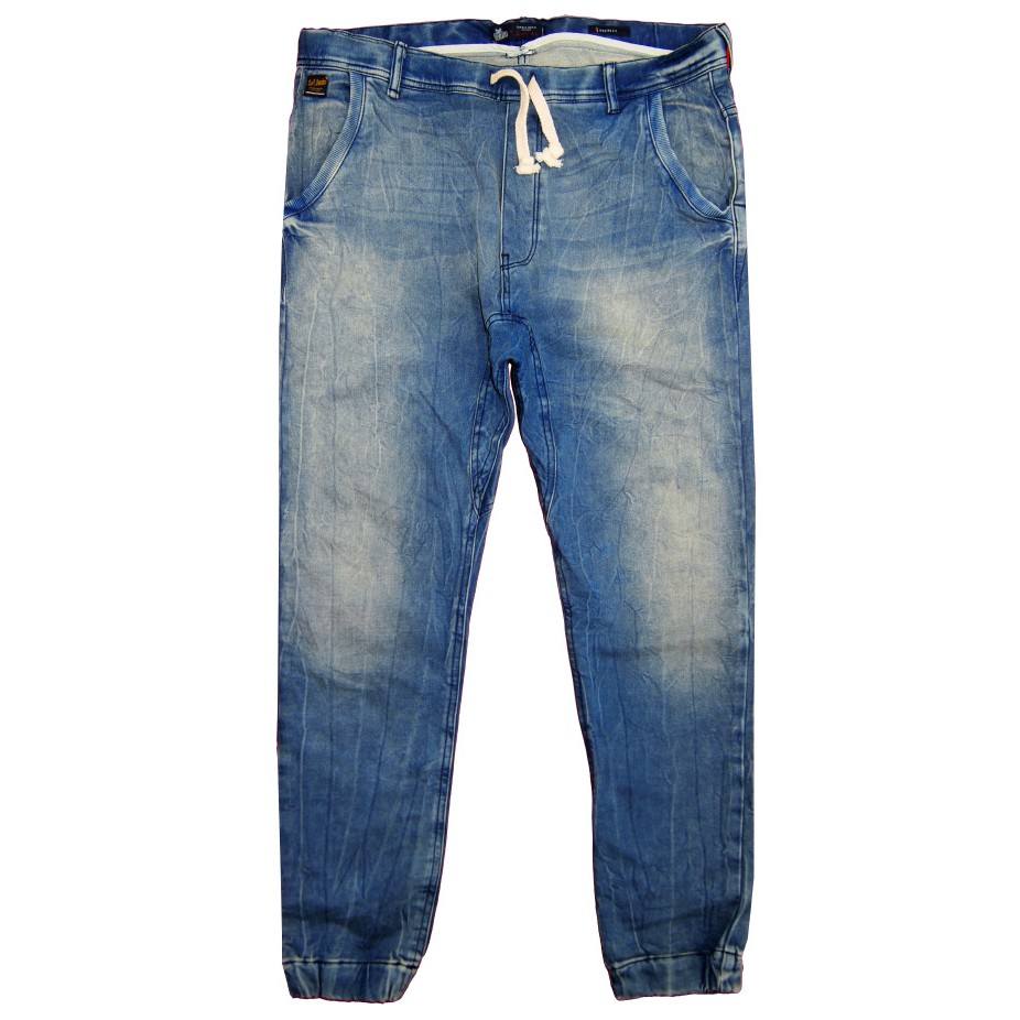 ๊๊(USEDมือ2แท้)Zara Man (Soft Denim Jogging Fit ) jeans กางเกงยีนส์ ทรงJogging ++ made in Turkey.เอว36"