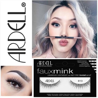 Ardell Eyelashes ขนตาปลอม Faux mink รุ่น 813