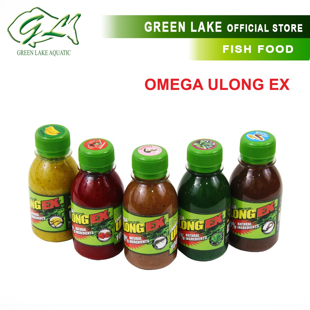 Fish Flavour GL Ulong EX เหยื่อตกปลา (130ml) ส่วนผสมจากธรรมชาติ 100% น้ํา