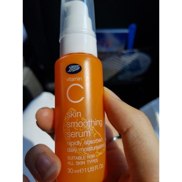 Boots vitaminC skin smoothing serum