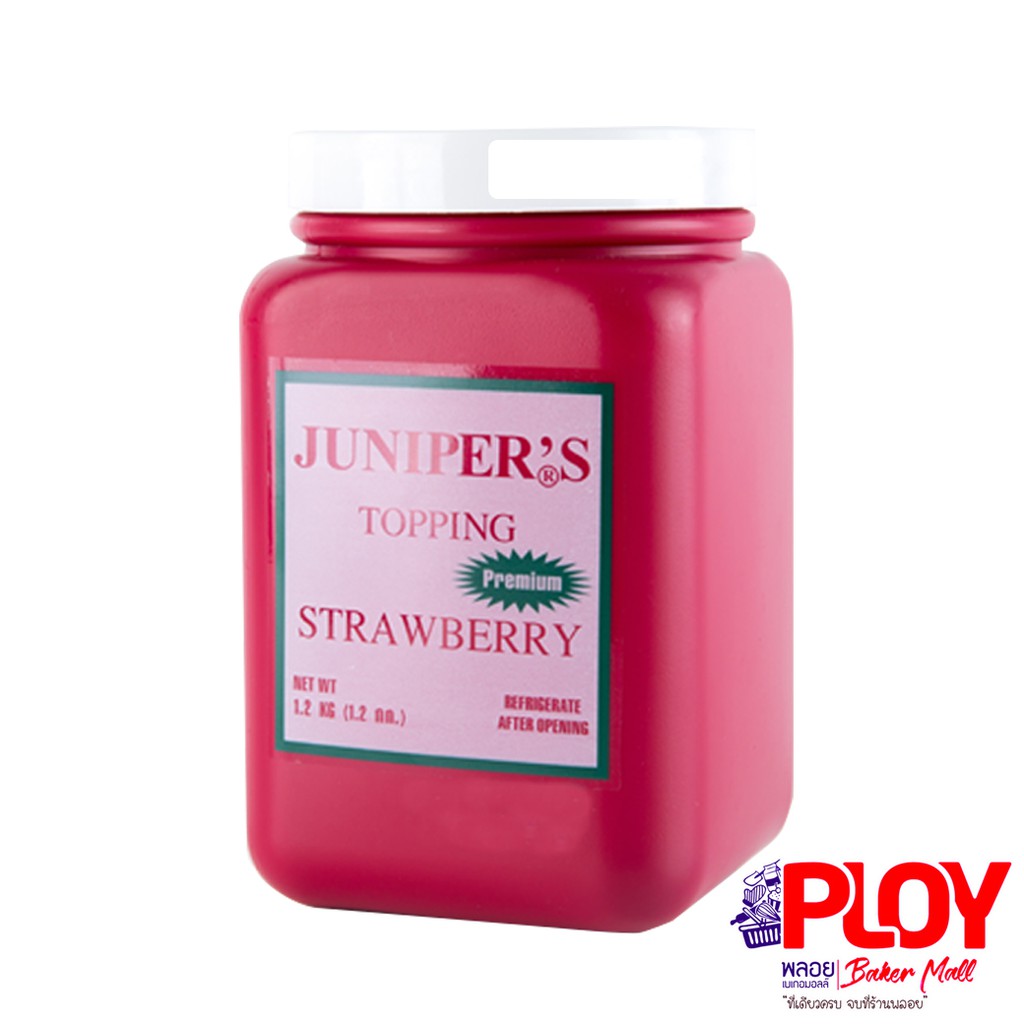 Juniper's Topping ท็อปปิ้ง รสสตอเบอรรี่ 1200 กรัม