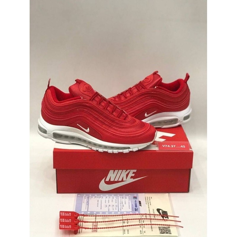 Nike Air Max97 (size37-45)สีแดง