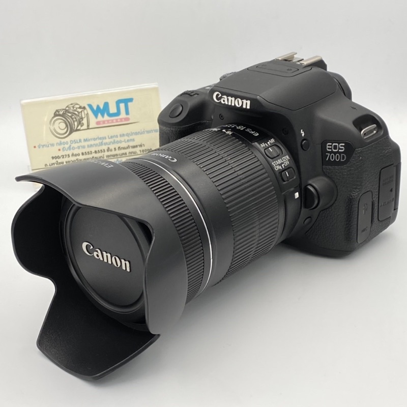CANON EOS 700D+LENS CANON18-135mm is