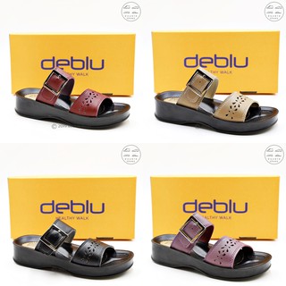 Deblu รองเท้าแตะเพื่อสุขภาพ แบบสวม ผู้หญิง ปรับสายได้ รุ่น L879 (4 สี) ไซส์ 36-41