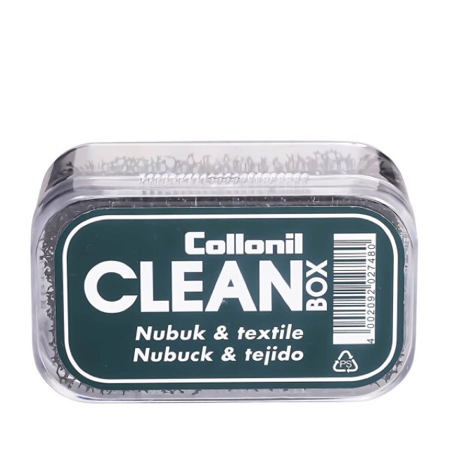 [ส่งเร็วพิเศษ] Collonil โคโลนิล Clean Box แปรงขนสีดำ ใช้คู่กับผลิตภัณฑ์ทำความสะอาดหนังกลับ