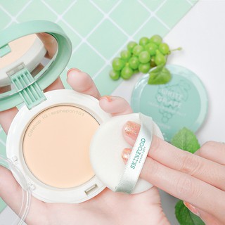 Skinfood White Grape Fresh Light Pact แป้งองุ่น