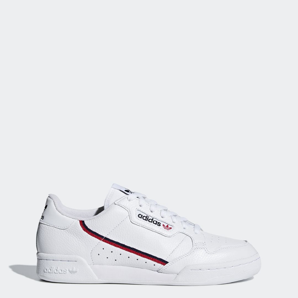 adidas ORIGINALS รองเท้า Continental 80 ผู้ชาย White G27706
