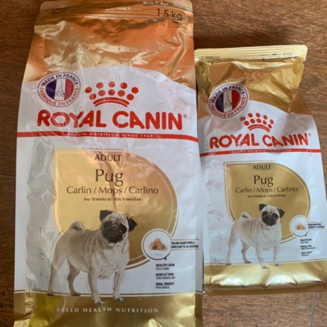 อาหารสุนัขPug Royal Canin Pug Dog Food Royal Canin Pug 1.5kg Pug royal