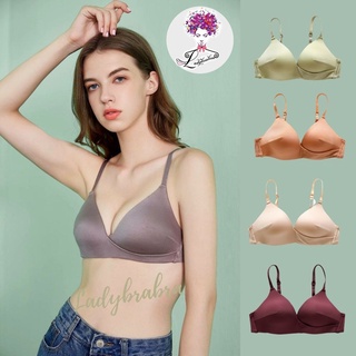 💟 VR-013  บราไขว้หน้าไร้โครง ไร้ขอบ แฟชั่นผู้หญิงสุดฮิต สวมใส่สบาย [Ladybrabra] 💟