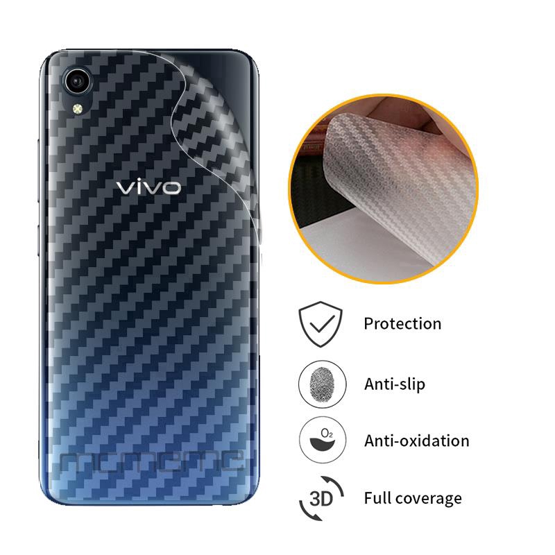 Vivo y81 y81i y83 Pro y89 ฟิล์มหลังคาร์บอนไฟเบอร์