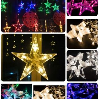 ShopeeBAYD
โคมไฟตกแต่ง LED รูปดาวสีชมพูยาว3เมตร
