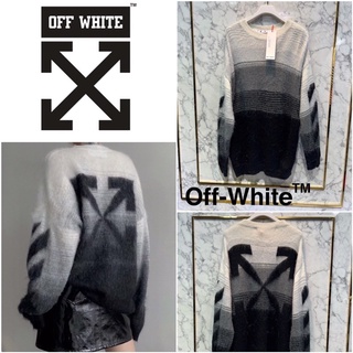 เสื้อสเวตเตอร์แขนยาว OFF-WHITE KNIT 2022SS