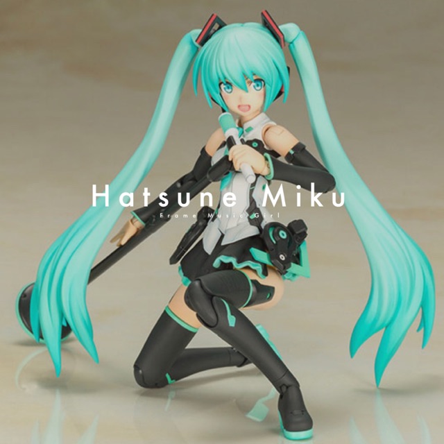 Plastic Model Frame Music Girl : Hatsune Miku (kotobukiya)
