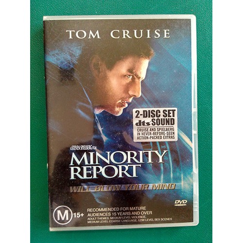 ดีวีดีนําเข้า: MINORITY REPORT (2002)