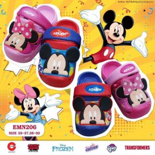 New 🎉 รองเท้า Micky &amp; Minny หัวโต แบบใหม่ล่าสุดจากดิสนีย์ 🐡 SALE