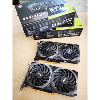 การ์ดจอMSI VENTUS 2X RTX 3060Ti 8G  สภาพใหม่เหมือนมือ1 (พร้อมส่ง)