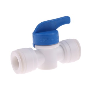 ข้อต่อบอลวาล์ว 3/8 "OD Tube Ball Valve สำหรับ RO Water