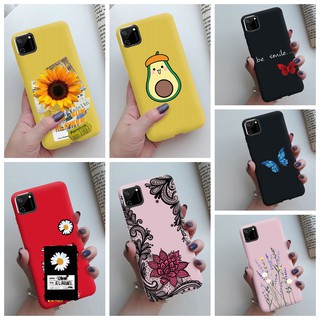เคสโทรศัพท์มือถือลายดอกทานตะวันสําหรับ Oppo Realme C11 Realmec11 C 11 Rmx2185