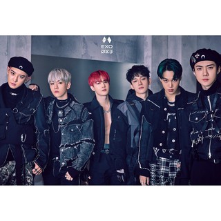 โปสเตอร์ รูปถ่าย บอยแบนด์ เกาหลี exo obsession 엑소 POSTER 24"x35" Inch Korea Boy Band K-pop Hip Hop R&amp;B V2