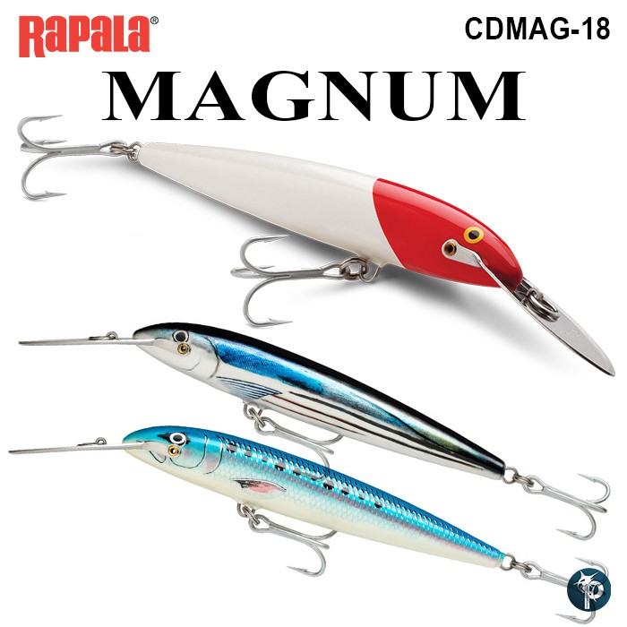 เหยื่อปลอม RAPALA MAGNUM (SINKING) CD18