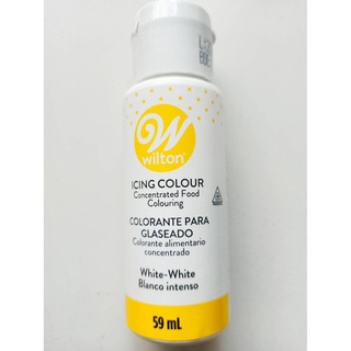 สีเจลผสมอาหาร สีเจลวิลตัน wilton สีขาว White-White Icing colour 59 มล.