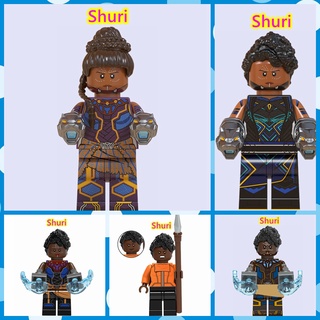 ของเล่นตัวต่อเลโก้ Marvel Black Panther Shuri ขนาดเล็ก สําหรับเด็ก