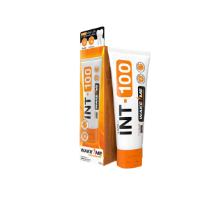 ยาสีฟัน INT-100 WAKE ME toothpaste รสMintBlastเย็นMax สดชื่น ช่วยให้ฟันขาว ลดเสียวฟัน กลิ่นปากคราบพลัค