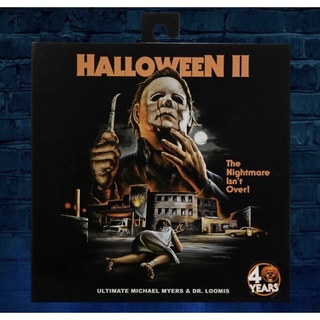 Neca Halloween 2 Ultimate Michael Myers &amp; Dr. Loomis Two-Pack