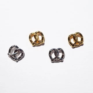 YVIS Icing Pretzel Gem Earring