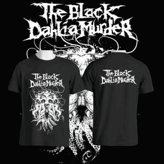 เสื้อยืดผ้าฝ้าย พิมพ์ลายวงดนตรี The BLACK DAHLIA MURDER พรีเมี่ยม โอเวอร์ไซซ์ สําหรับผู้ชาย และผู้หญิง