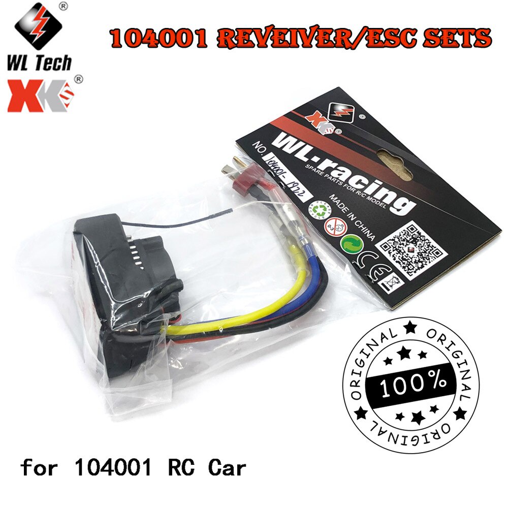 Wltoys XKS 104001-1922 ตัวรับสัญญาณ ESC 2in1 ชุด สําหรับ 104001 4wd ไดรฟ์รถออฟโร้ด รถบังคับวิทยุ