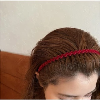 ที่คาดผม กันลื่น เครื่องประดับผม ออกแบบดี สีเงิน