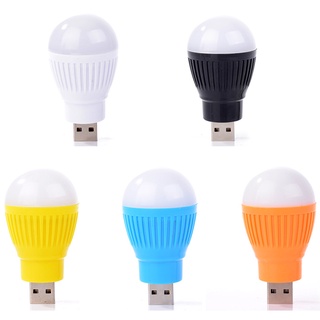 หลอดไฟ Led 5V 5W ประหยัดพลังงานสําหรับแล็ปท็อปซ็อกเก็ต Usb สุ่มสี