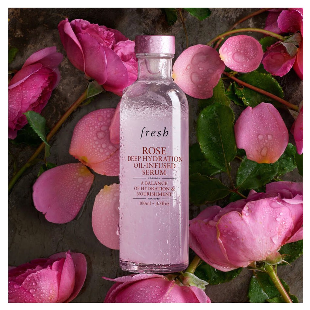 🌹เซรั่ม FRESH Rose Deep Hydration Oil-Infused Serum | Shopee Thailand